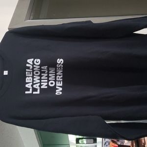 Paris Is Burning sweater 2XL Black XXL